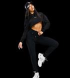 Asyou Slim Sweatpants In Black