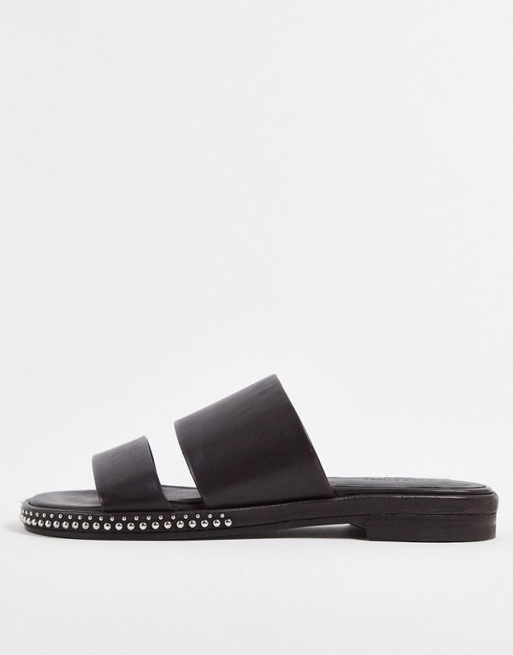 Allsaints Matiala Slides In Brown