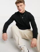 Jack & Jones Premium High Neck Sweater In Black