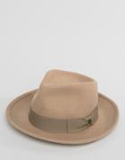 Brixton Swindle Fedora Hat - Gray