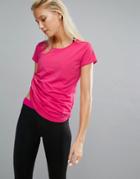 Under Armour Fly By Running T-shirt - Pink