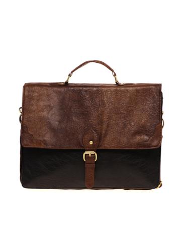 Asos Contrast Smart Retro Satchel