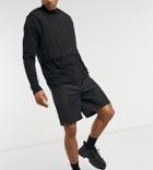 Collusion Cargo Shorts With Pockets In Black