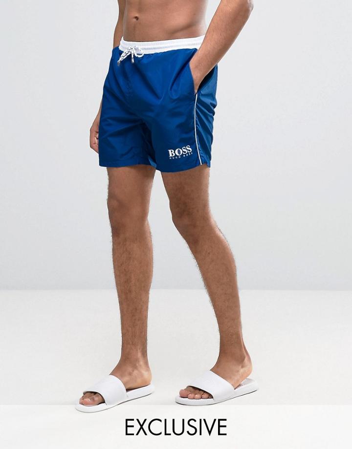 Boss By Hugo Boss Star Fish Swim Short Exclusive Blue - Blue