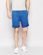 Edwin Chino Shorts Rail Tapered Stretch Sateen Royal Blue Overdyed - Royal Blue
