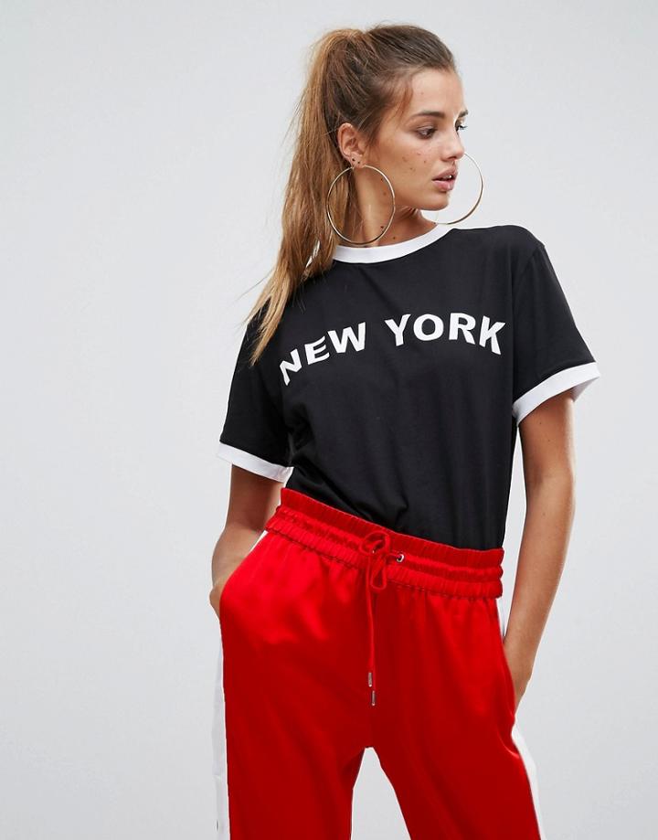 Chorus New York Logo T-shirt - Black
