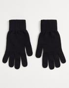 Asos Design Gloves In Black