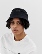 The North Face Cotton Bucket Hat In Black - Black