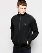 Lyle & Scott Vintage Track Jacket With Eagle Logo - Black