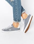 Fred Perry Howells Grass Print Blue Sneakers - Blue