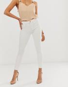 River Island Skinny Jeans In White