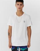 Cheap Monday Standard Tiny Skull T-shirt - White