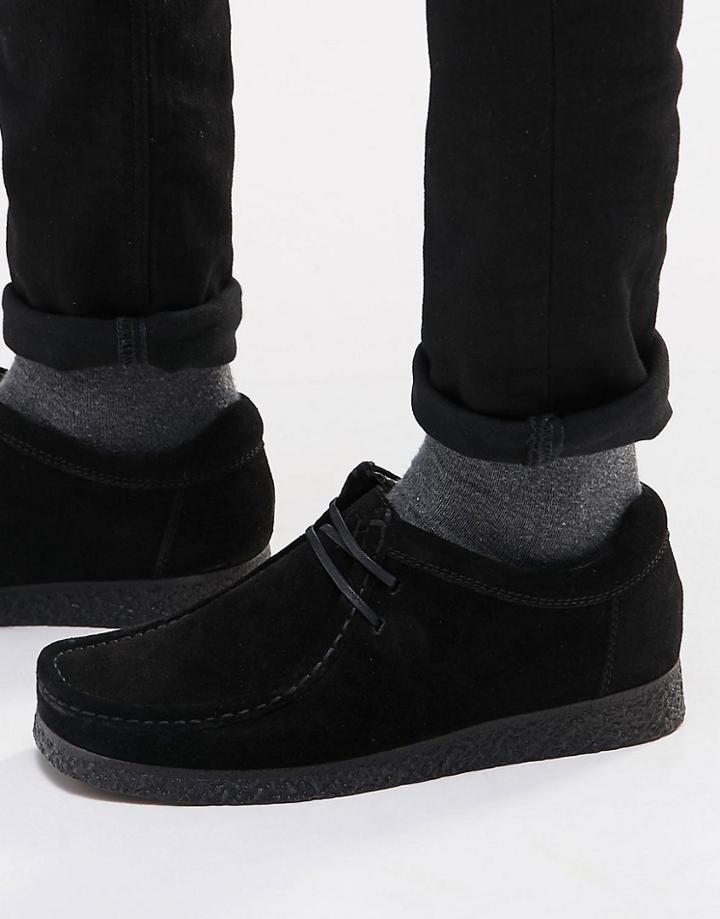 Base London Xxvi Genesis Suede Shoes - Black