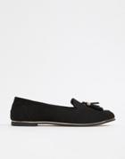 Asos Design Mindful Flat Shoes - Black