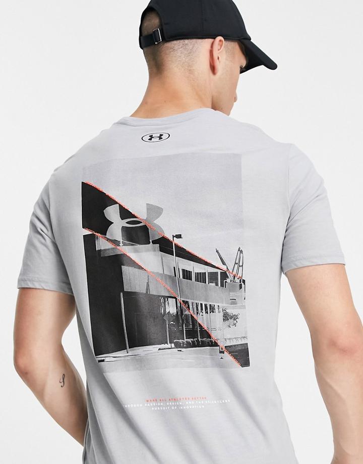 Under Armour Photoreal T-shirt In Gray-grey