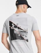 Under Armour Photoreal T-shirt In Gray-grey