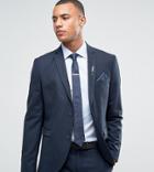 Jack & Jones Premium Slim Fit Suit Jacket In Navy - Navy