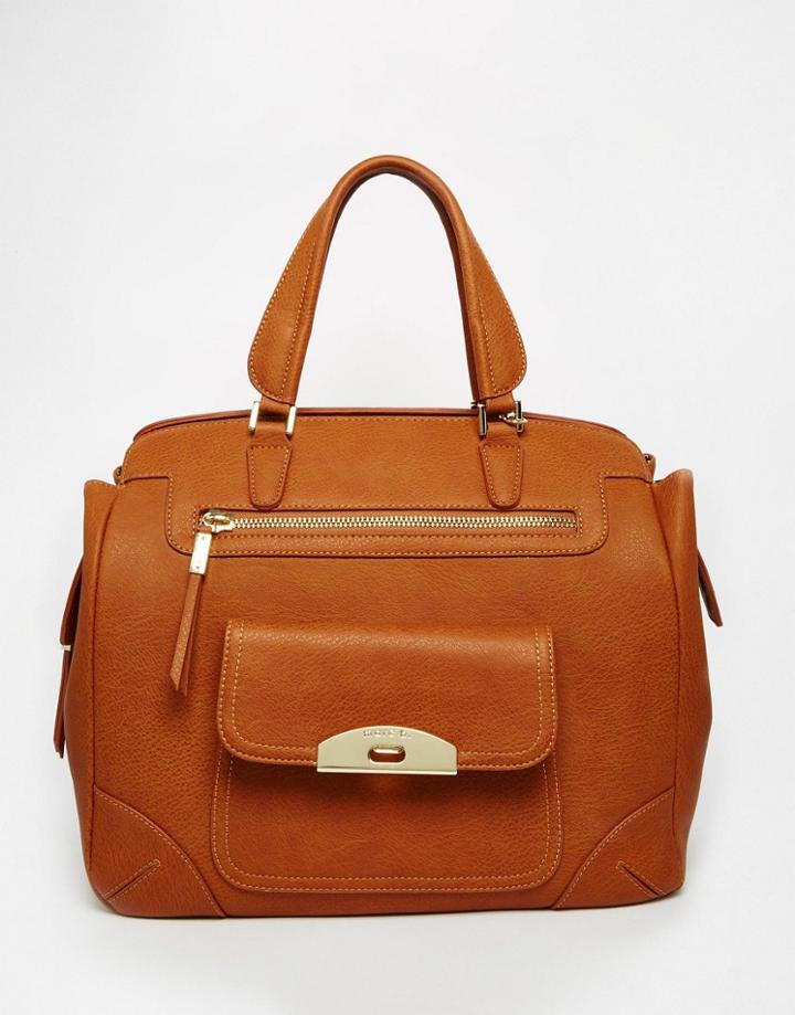 Marc B Handheld Bag In Tan - American Tan