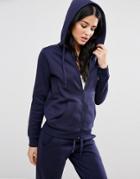 Blend She Camille Zip Hoodie - Navy