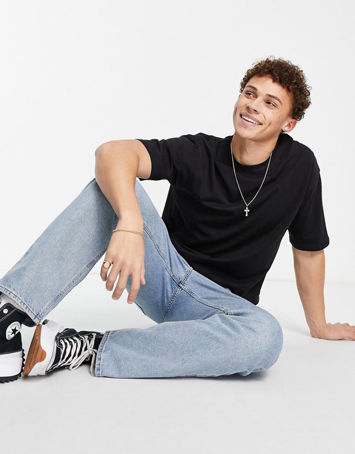 Jack & Jones Originals Oversized T-shirt In Black