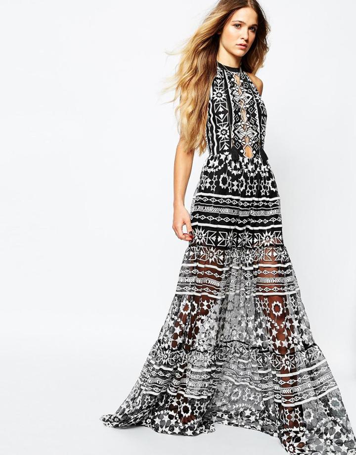 Jen's Pirate Booty Eclipse Maxi Dress - Starlight Lace