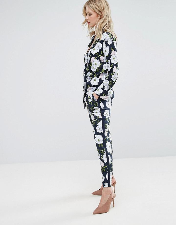 Oasis Floral Print Pant - Multi