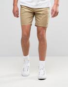 Original Penguin P55 Chinos Slim Stretch Cotton In Beige - Beige