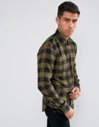 D-struct Buffalo Plaid Shirt - Green