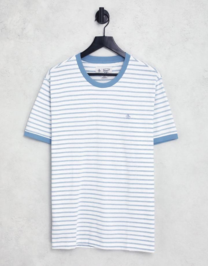 Original Penguin T-shirt In Blue