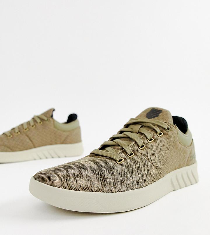 K Swiss Aero Sneakers In Green - Green