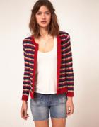 A Wear Multi Stripe Cardigan - Multi