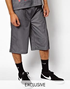 Reclaimed Vintage Basketball Shorts - Black