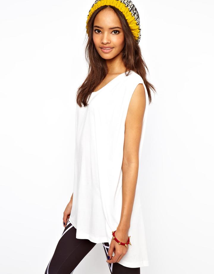 Asos Tank Top With Trapeze Hem