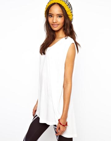 Asos Tank Top With Trapeze Hem