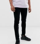 Reclaimed Vintage Skinny Jeans In Black - Black