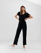 Vero Moda Aware Angel Sleeve Jumpsuit - Black