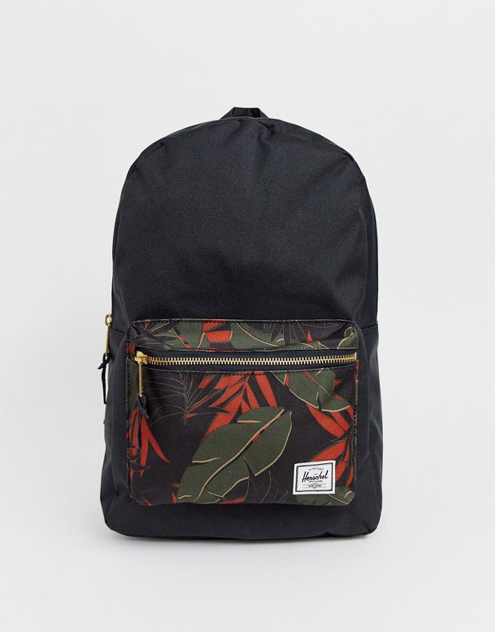 Herschel Supply Co Settlement Backpack With Contrast Front Pocket 23l-green
