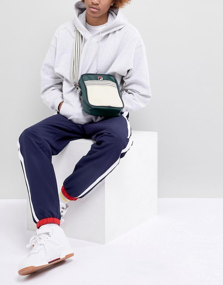 Fila Trey Flight Bag In Green - Green
