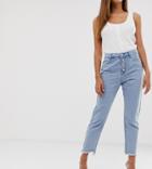 Missguided Wrath Jeans In Stonewash - Blue