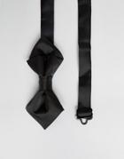 Asos Layered Bow Tie - Black
