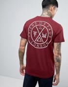 Friend Or Faux Tremer Back Print T-shirt - Red
