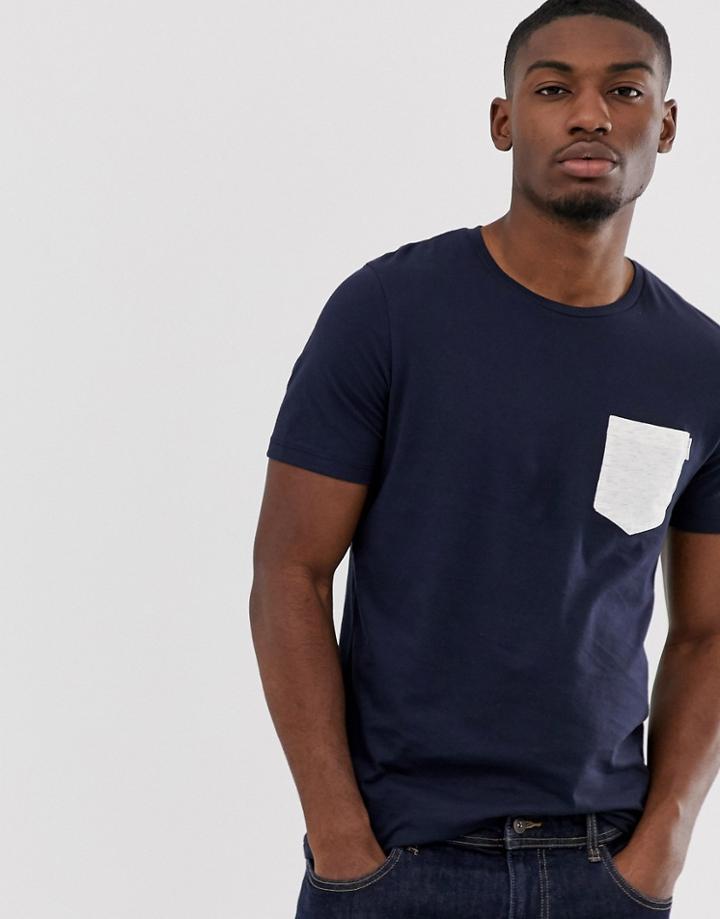 Jack & Jones Core Pocket T-shirt-navy