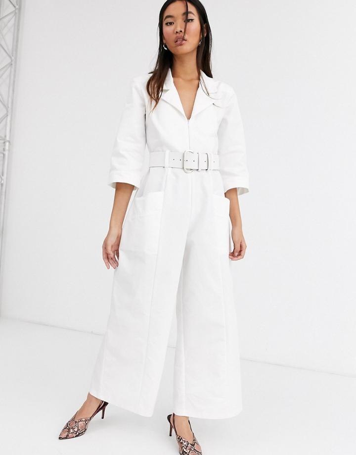 Simonett Simo Belted Minimal Jumpsuit