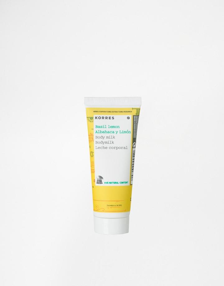 Korres Mini Body Lotion 40ml - Bargamot Pear