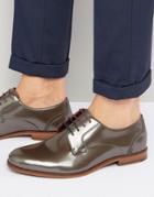Ted Baker Iront Patent Derby Shoes - Brown