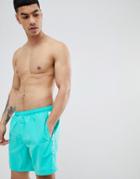 Boss Seabream Swim Shorts In Mint - Green