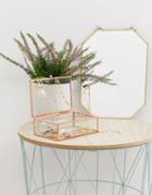 Stradivarius Rose Gold Jewelry Box - Gold
