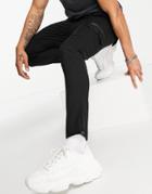 Asos Design Skinny Pants With Ma1 Pocket-black