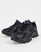 Topshop Casey Chunky Sneakers In Black
