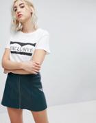 Bershka 'exclusive' Heart T-shirt - White